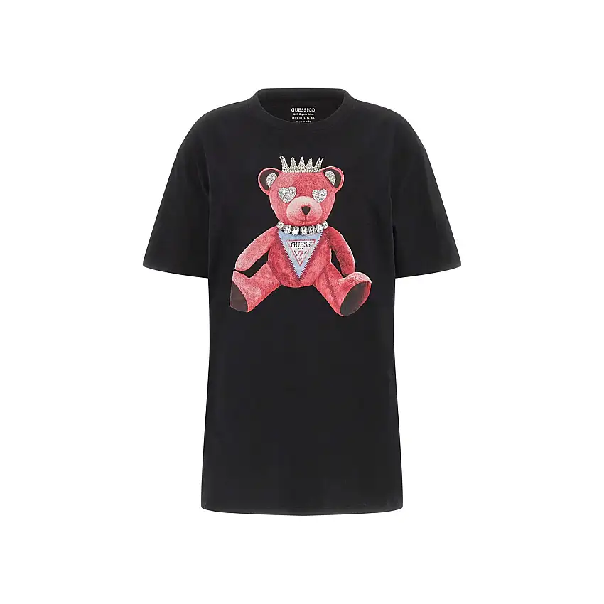 T-shirt da donna Guess Pink Bear