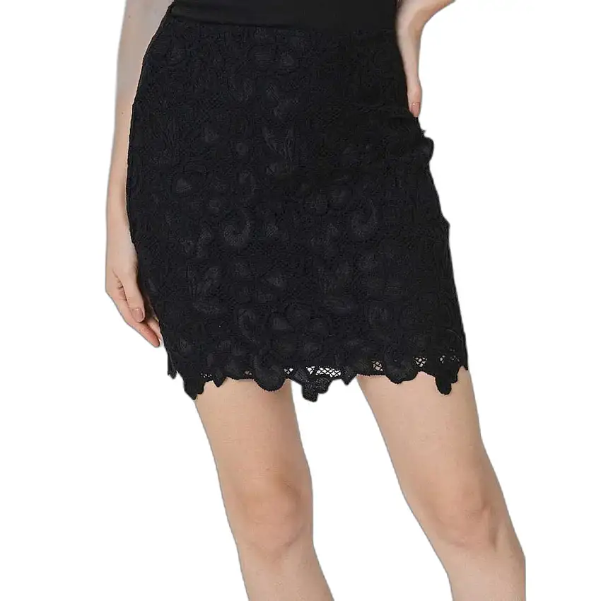 Mini gonna in crochet da donna Guess Delilah