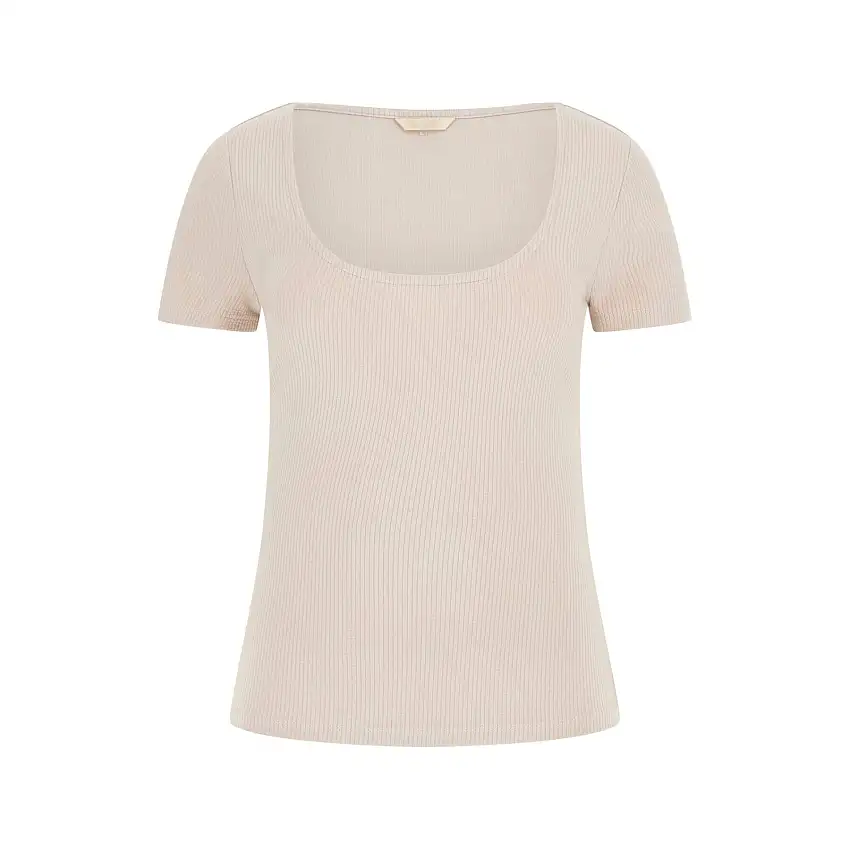 T-shirt in paillettes donna Guess Tina Rib