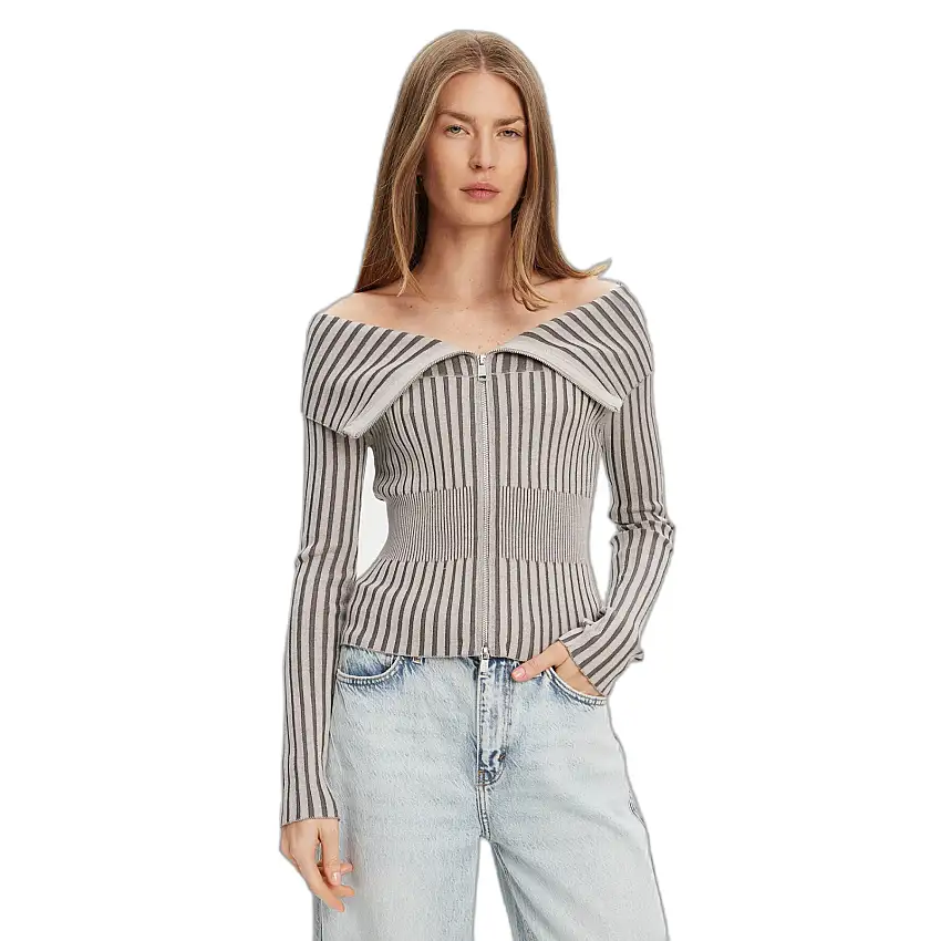 Cardigan donna con zip Guess Kathryn