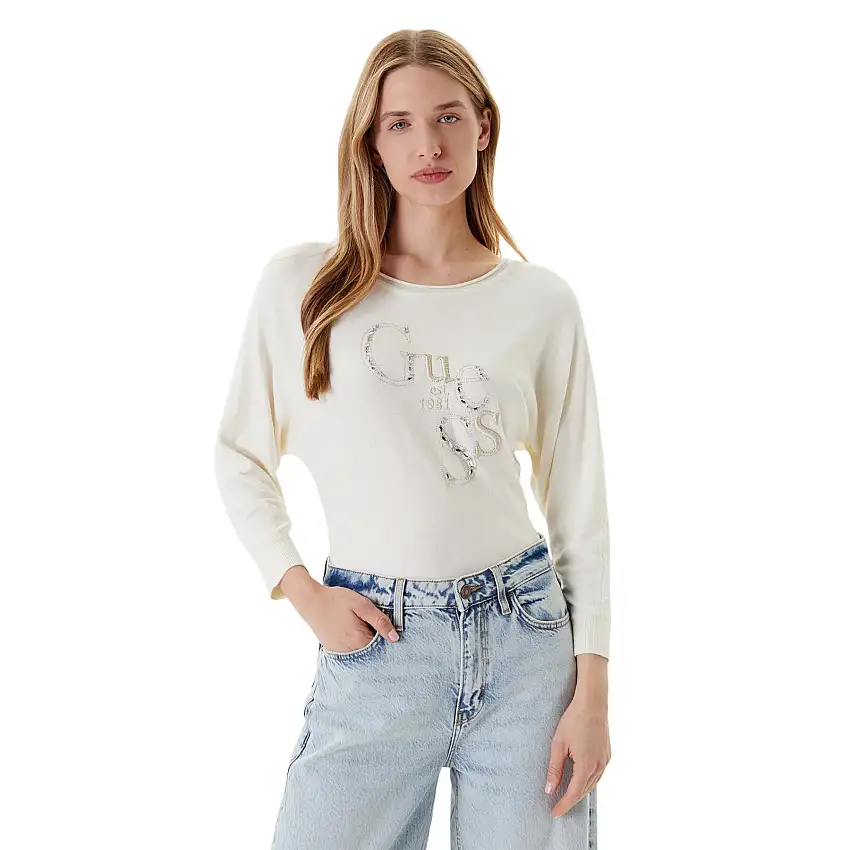 Maglione da donna Guess Kassidy logo