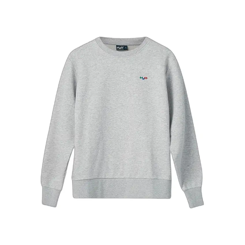 Felpa in cotone con scollo rotondo H2O Base