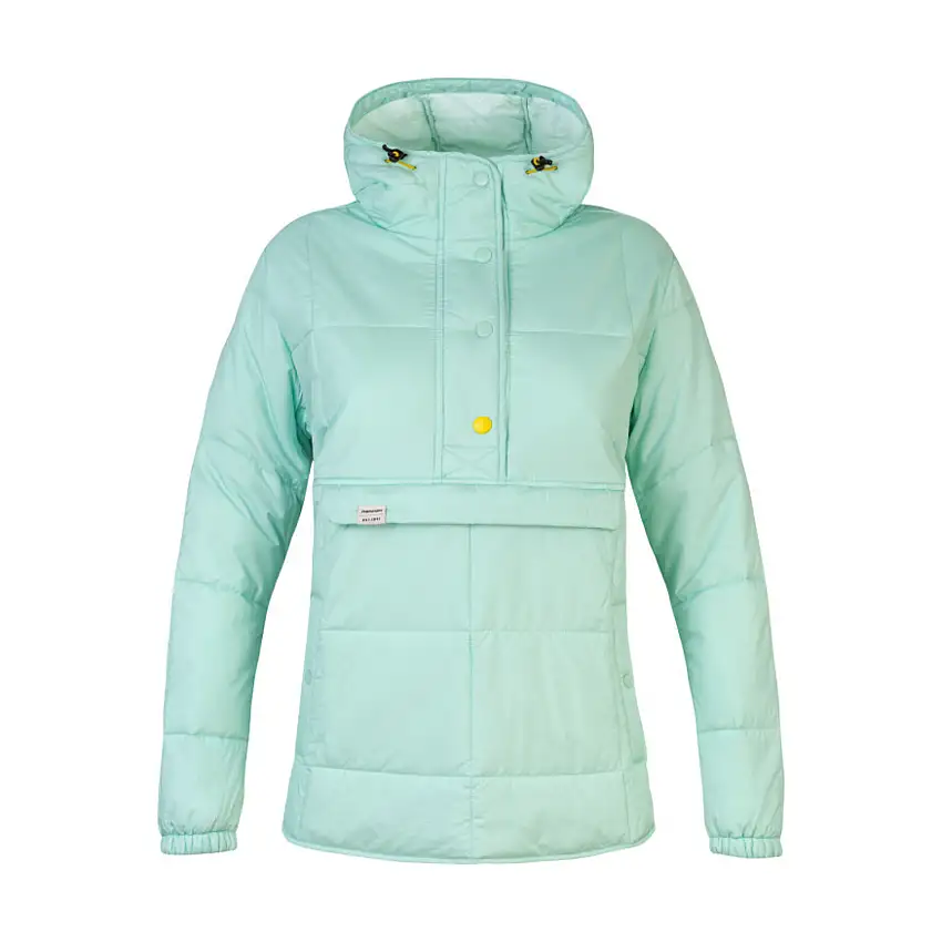 Giacca a vento con cappuccio 1/4 zip donna Hannah Sugar