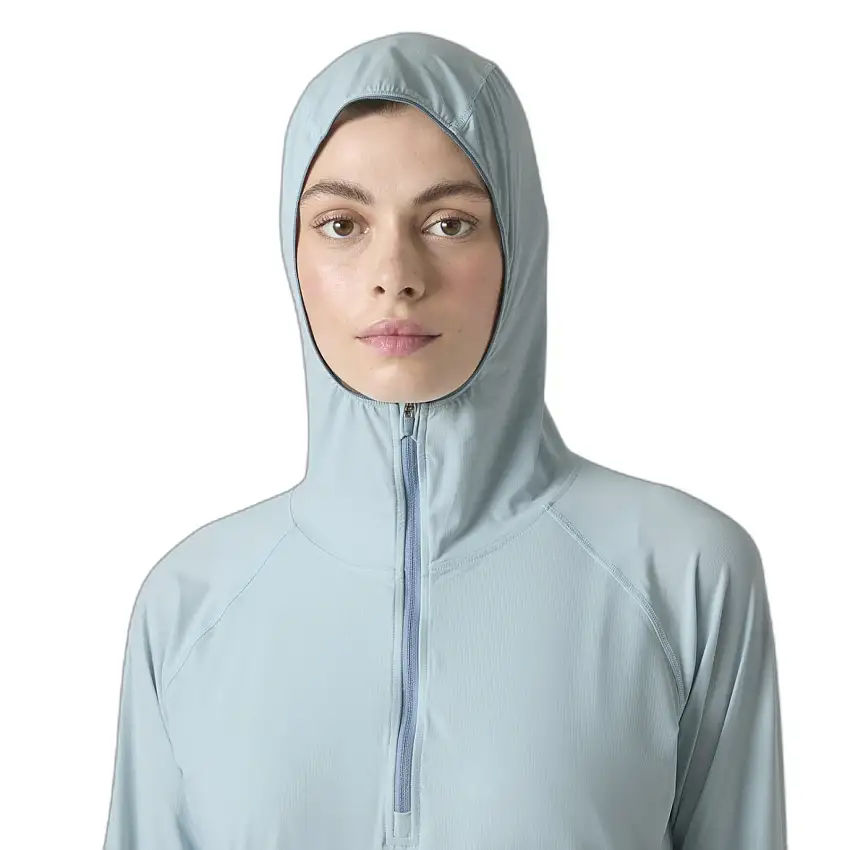 Felpa con cappuccio donna mezza zip Helly Hansen Shine Solen