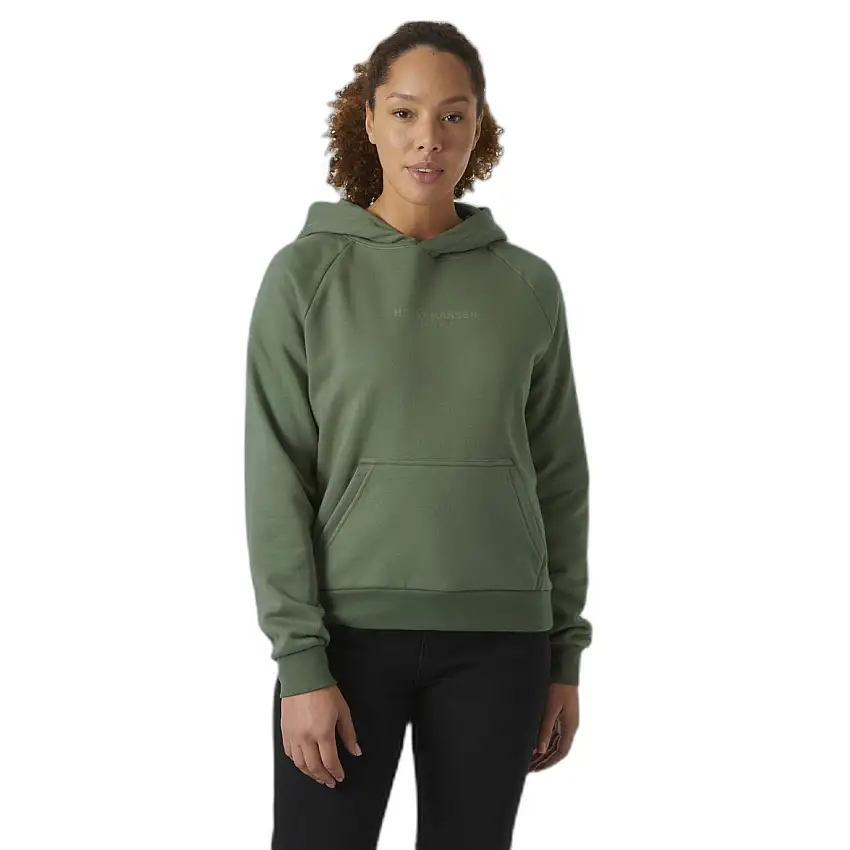 Felpa con cappuccio in cotone pile donna Helly Hansen
