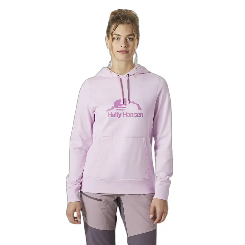 Felpa con cappuccio da donna Helly Hansen Sport Nord Graphic