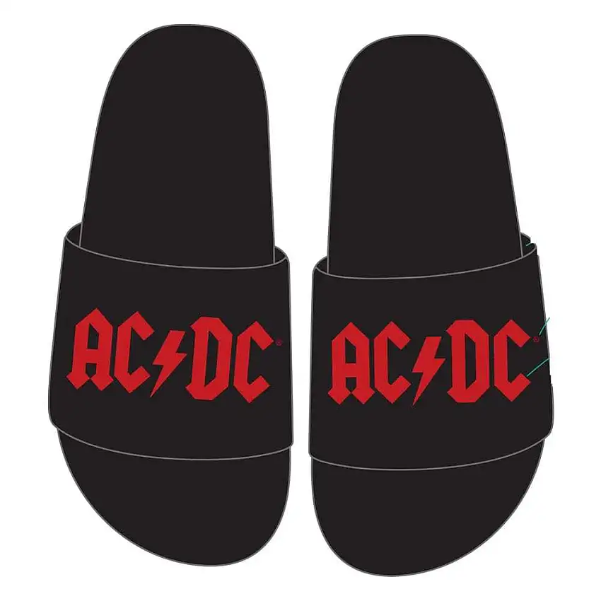 Pantofole Heroes Inc AC/DC Logo