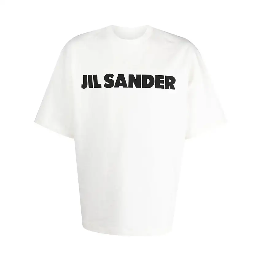 T-shirt con logo stampato Jil Sander