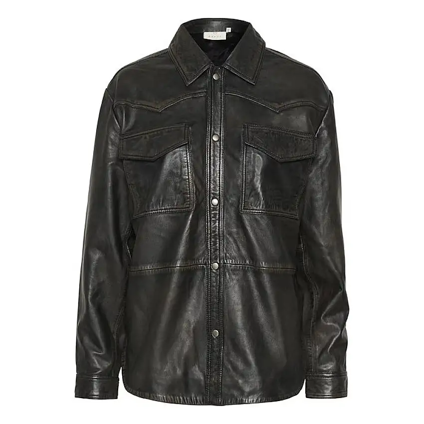 Giacca di pelle da donna KAFFE Jane