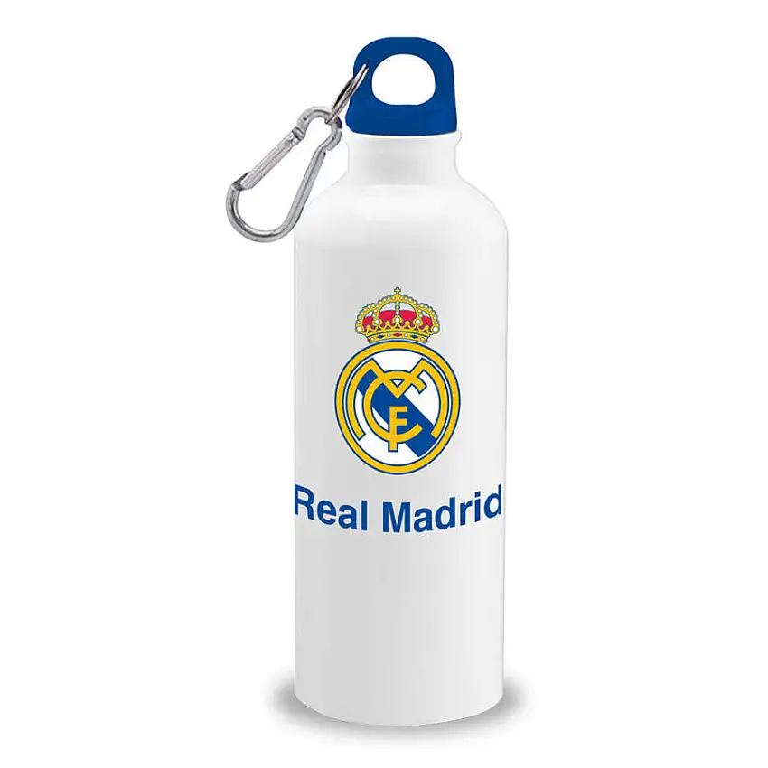 Borraccia in alluminio Kids Licensing Real Madrid [Misura 500 ml]