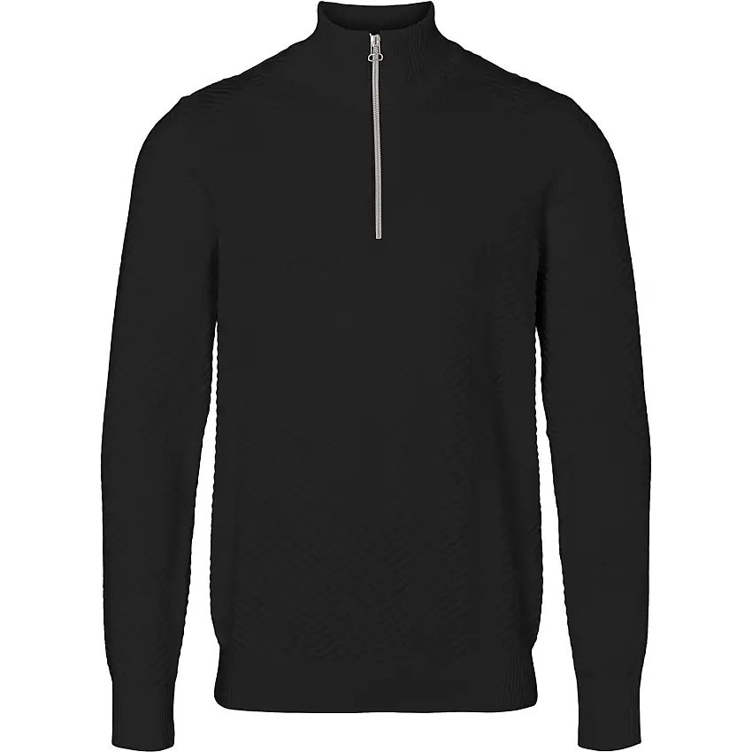 Felpa 1/2 zip in cotone Kronstadt Carlo