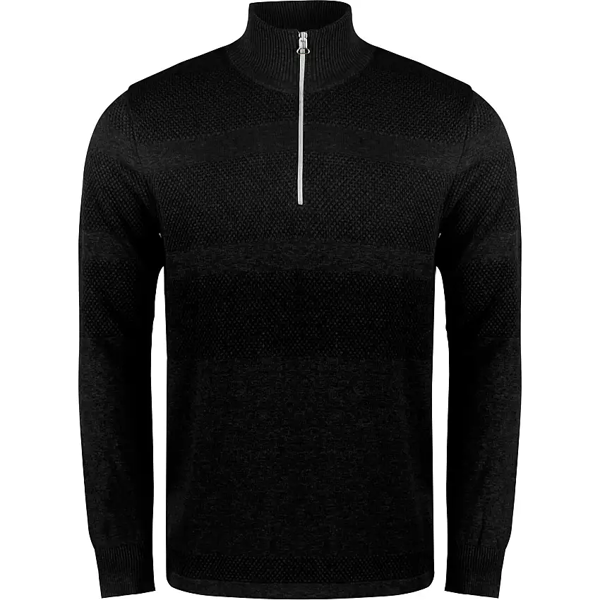 Felpa 1/2 zip in cotone Kronstadt Hannes