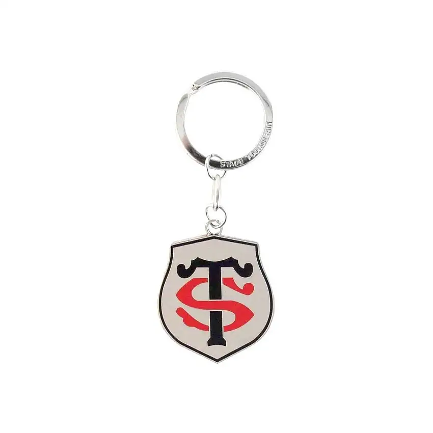 Portachiavi logo in gomma Stade Toulousain [Misura 8,5x18,5 cm]