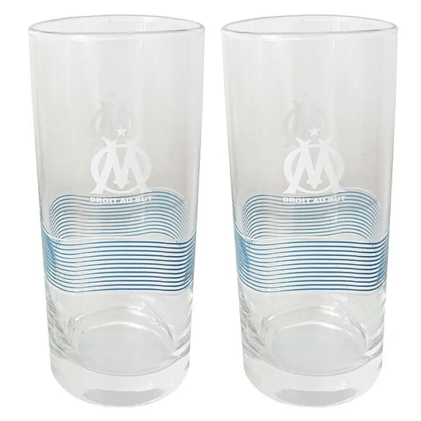 Bicchiere d'acqua serigrafato OM (x2) [Misura 200 ml]