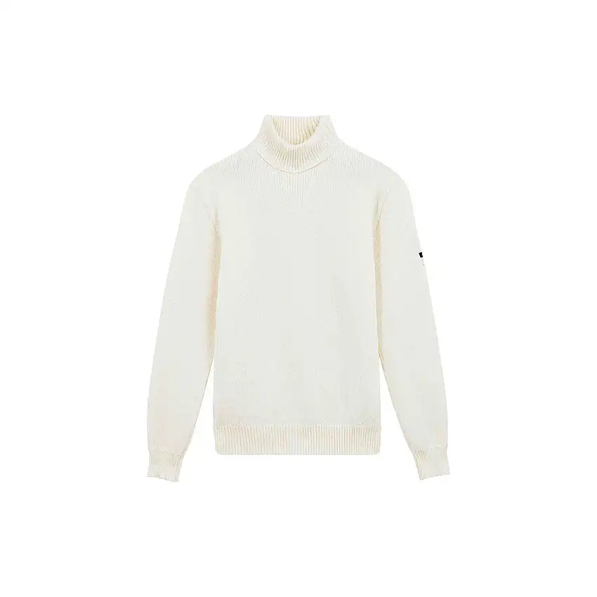 Maglione col roulé norvegese testurizzato Le Minor