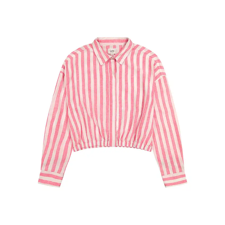 Camicia a maniche lunghe elastica donna Lee