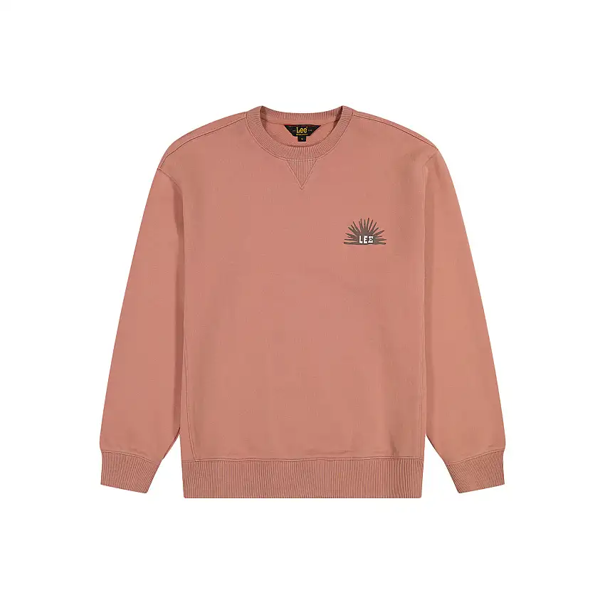 Felpa Lee Graphic Sepia