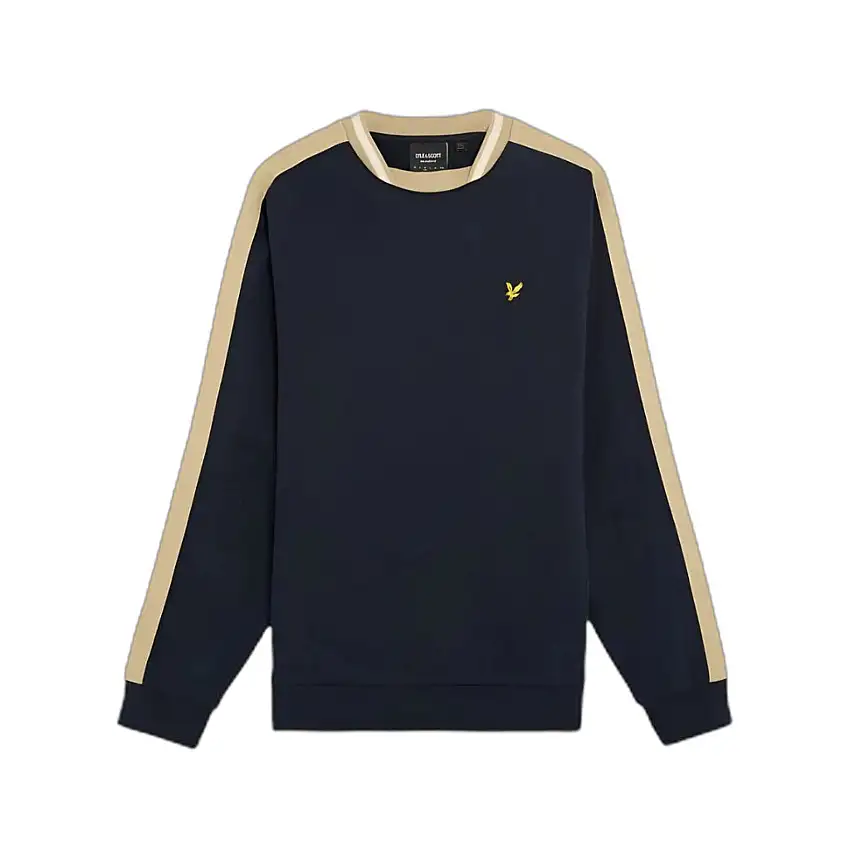 Felpa con bande a contrasto Lyle & Scott [Misura XL]