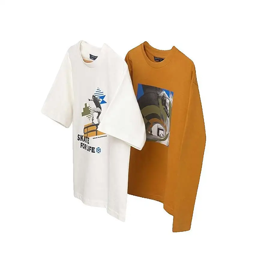 T-shirt bicolore bambino Mayoral Kids (x2)