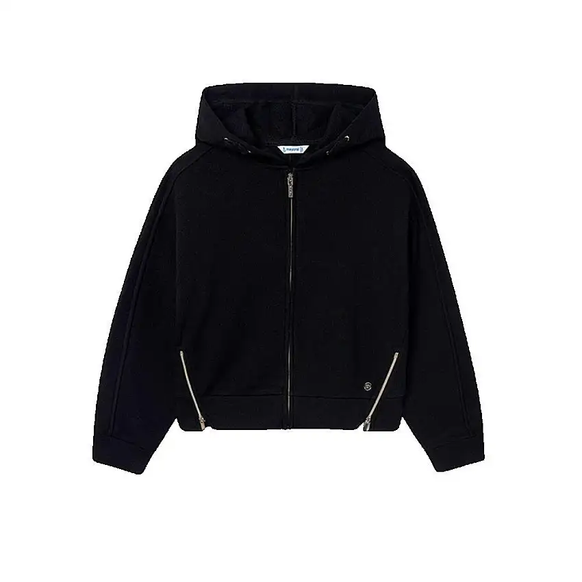 Felpa con cappuccio zip a ragazza Mayoral Kids