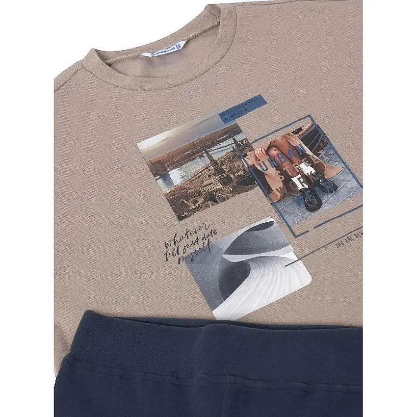 Completo felpa e leggings bambina Mayoral Kids