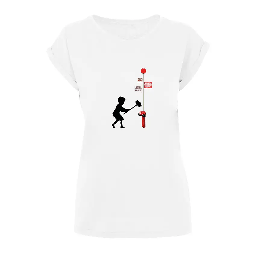 T-shirt da donna Merchcode Hammer Boy