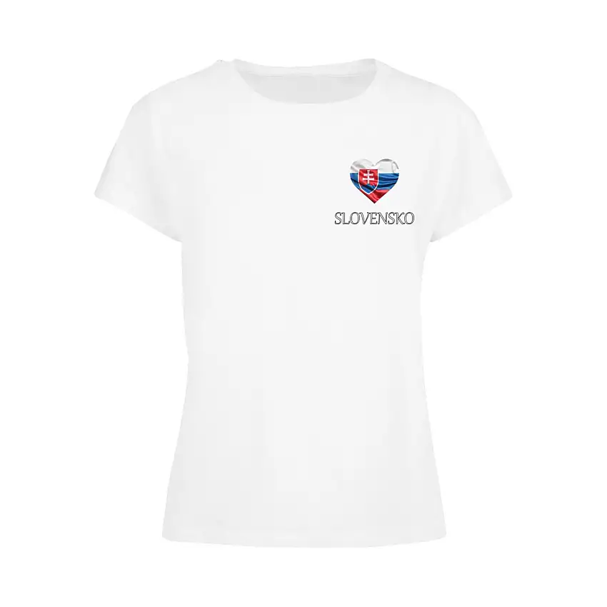T-shirt da donna Merchcode Football - Slovakia