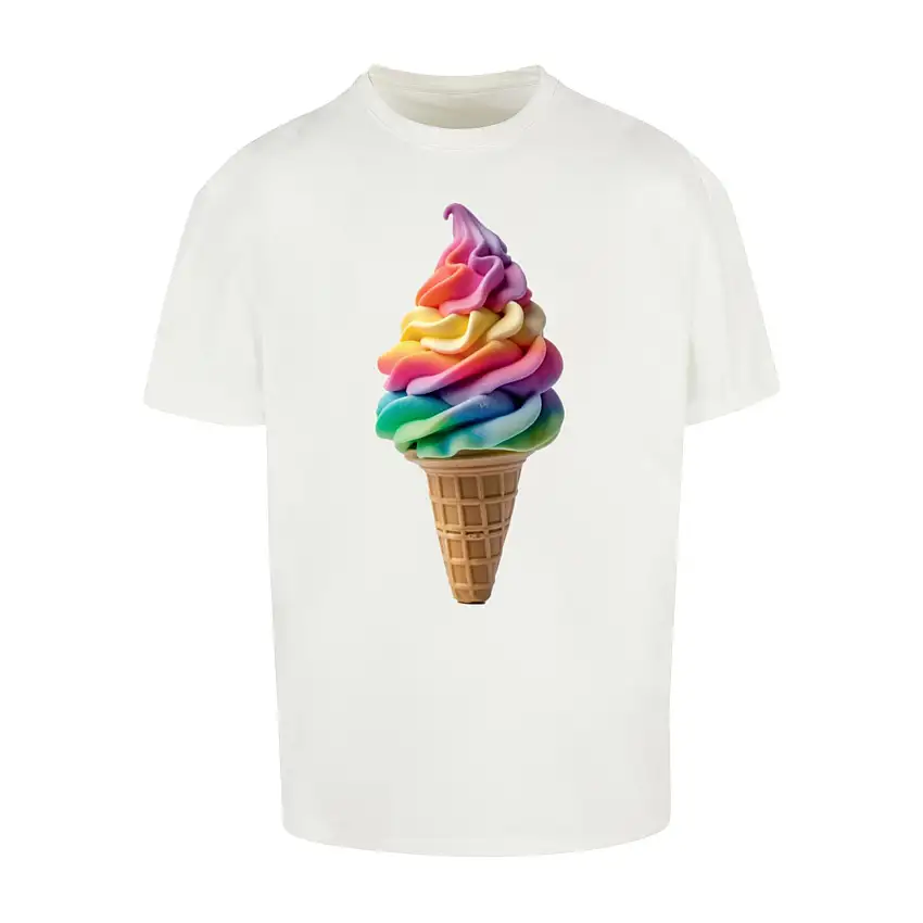 T-shirt oversize Merchcode Pride Scoops
