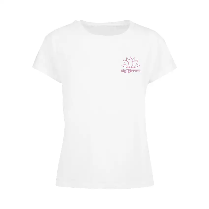 T-shirt da donna Merchcode Die Flippers - Lotosblume