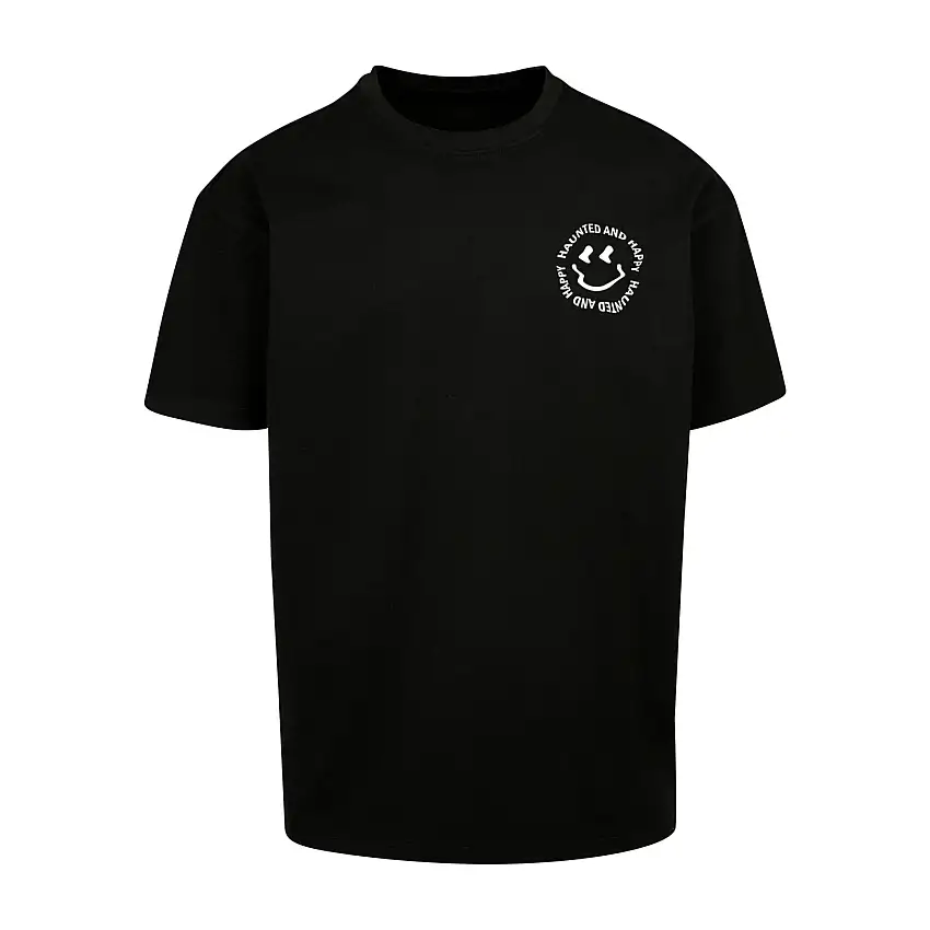 T-shirt Merchcode Halloween - Haunted and Happy