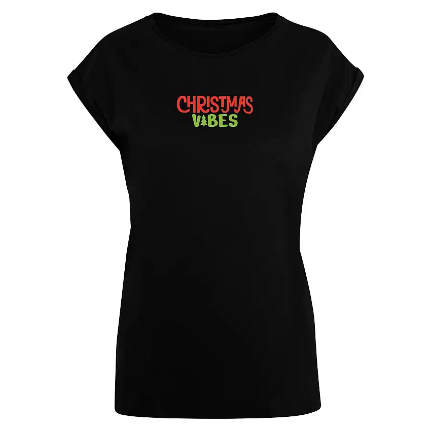T-shirt da donna Merchcode Christmas Vibes