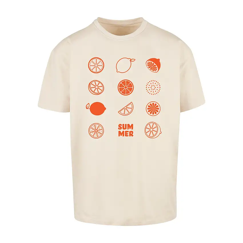 T-shirt oversize Merchcode Summer Citrus