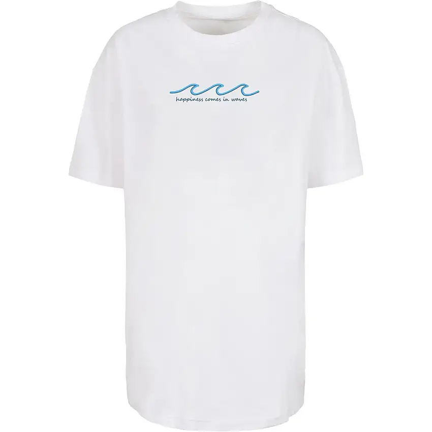 T-shirt oversize da donna Merchcode Summer - Waves