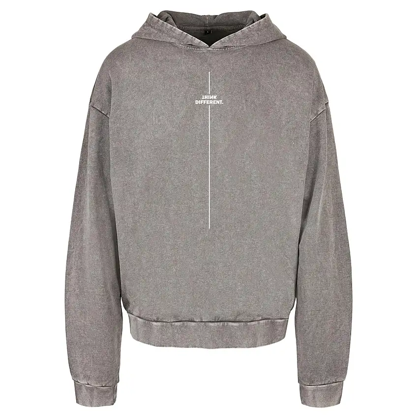 Felpa oversize con cappuccio Merchcode Think Different
