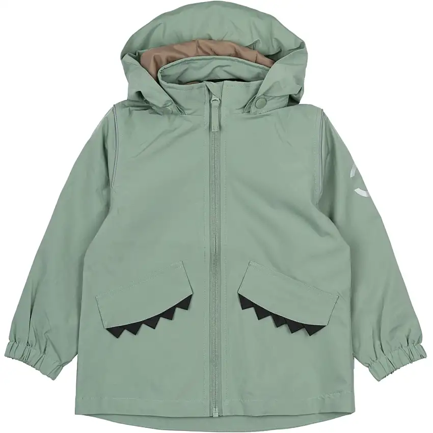 Giubbotto impermeabile con cappuccio per bambino Mikk-Line 3D