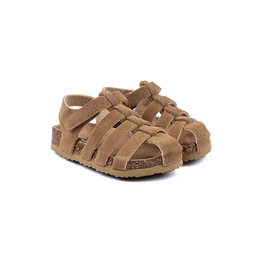 Sandali in suede per bambini Mikk-Line Cork