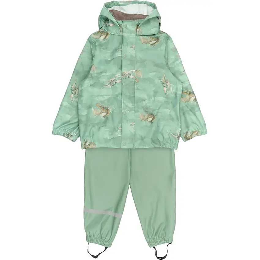 Set di abbigliamento da pioggia per bambina Mikk-Line AOP