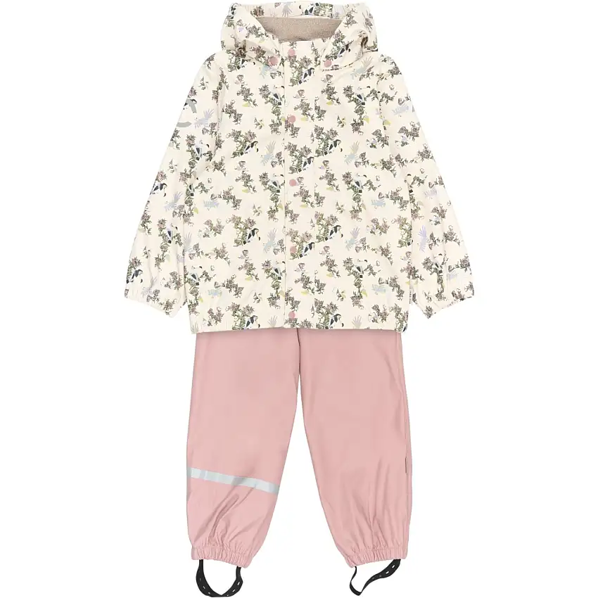 Set di abbigliamento da pioggia per bambina Mikk-Line Magic