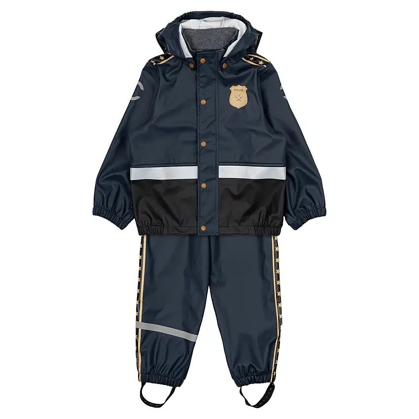 Abbigliamento da pioggia per bambini Mikk-Line Police