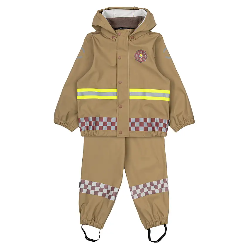 Completo antipioggia per bambino Mikk-Line Firefighter