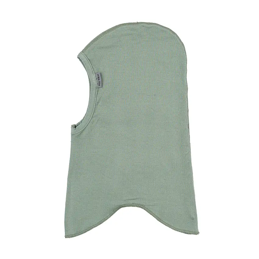 Cagoule in viscosa ed elastan per bambino Mikk-Line Solid