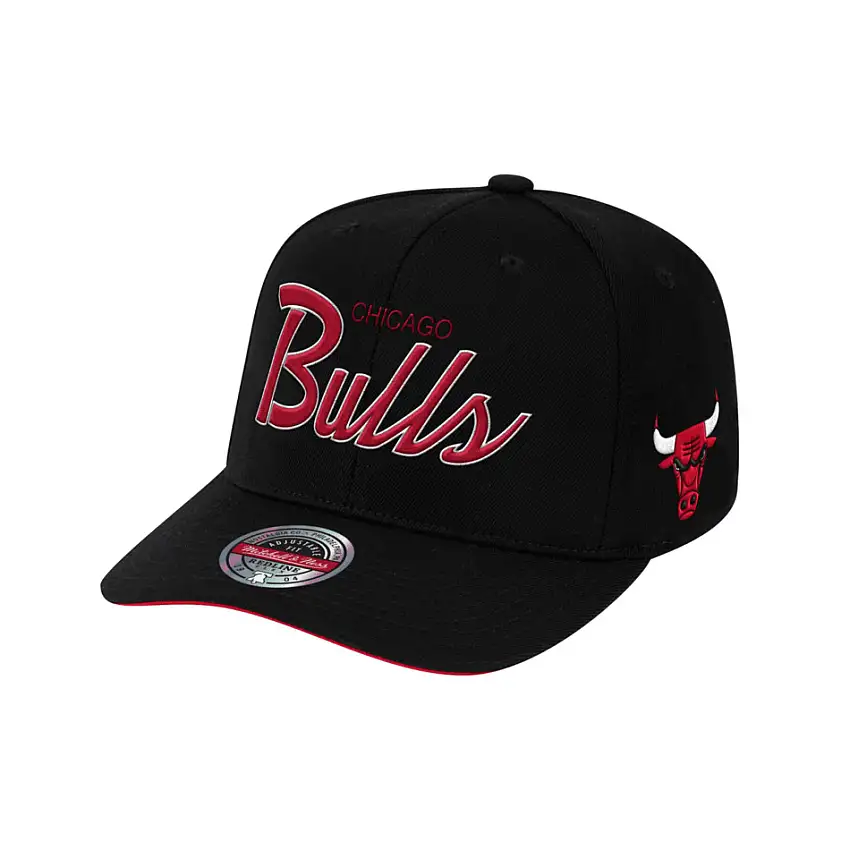 Cappellino Mitchell & Ness Foundation Script Stretch Chicago Bulls