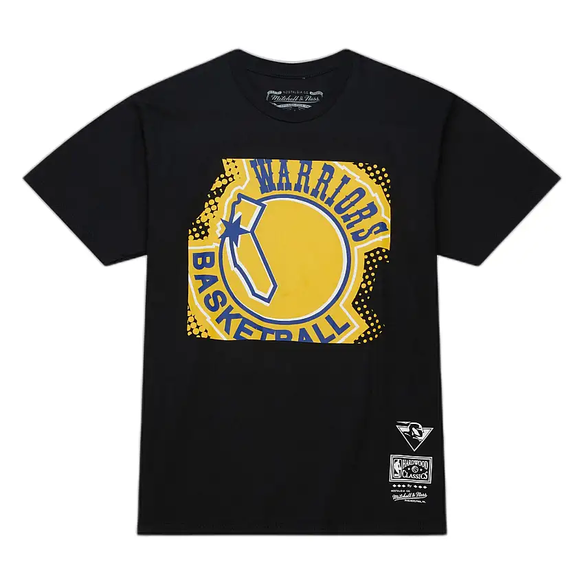 T-shirt Mitchell & Ness Big Face 7.0 Golden State Warriors