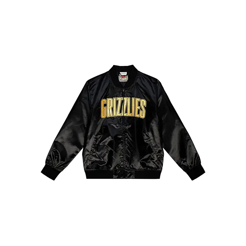 Giacca in raso Mitchell & Ness Big Face 4.0 Vancouver Grizzlies