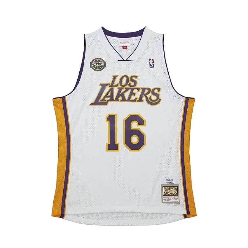 Maglietta NBA Los Angeles Lakers Pau Gasol 2008 [Misura M]