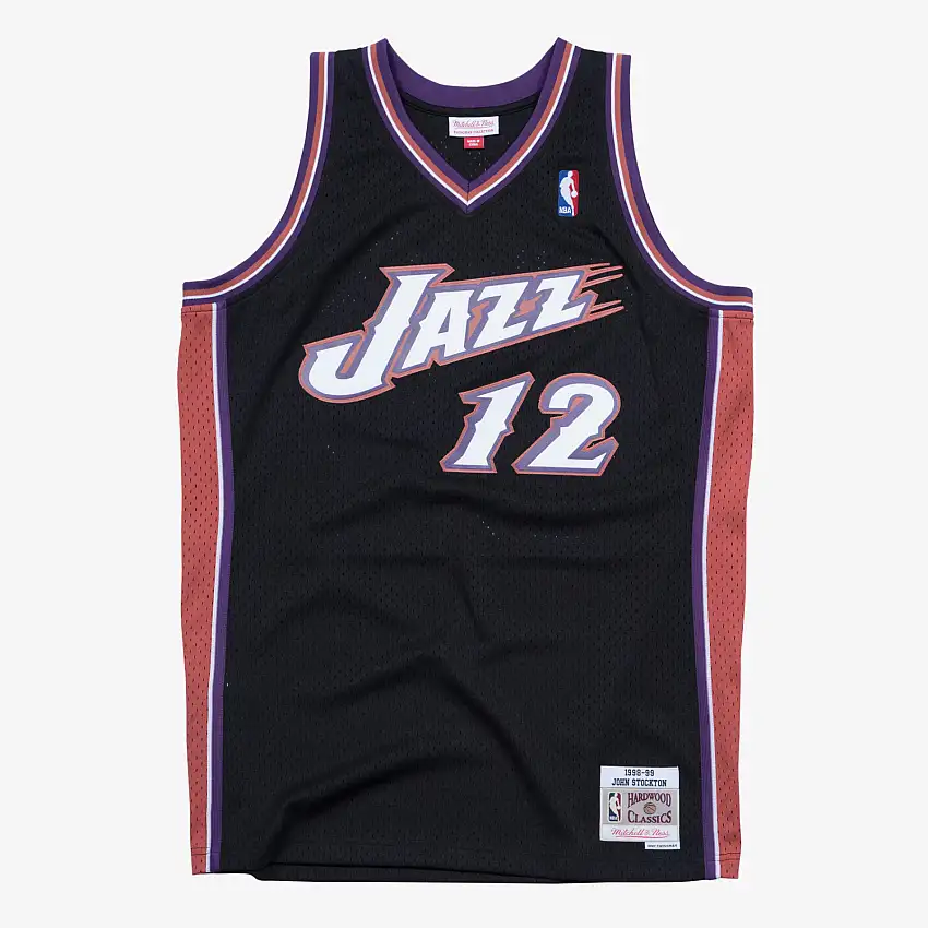 Maglia NBA Utah Jazz Swingman John Stockton 1988/99