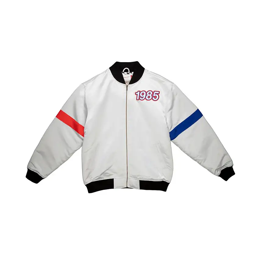 Bomber in satin spesso Mitchell & Ness All Star [Misura 2XL]