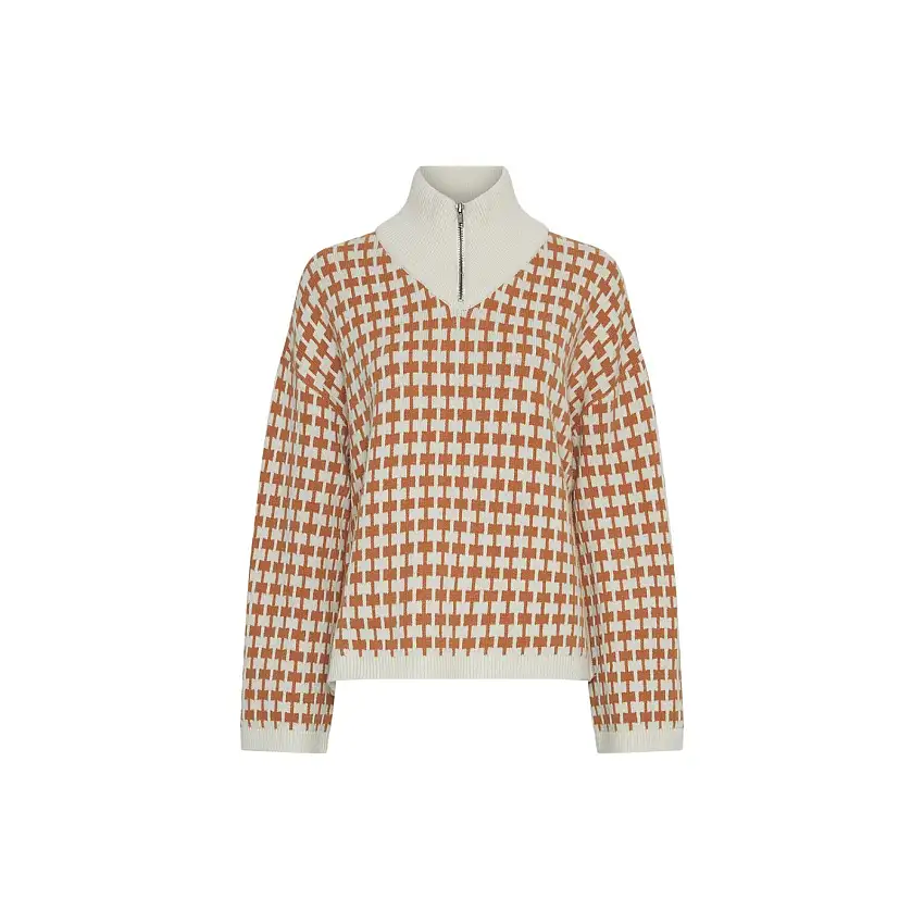 Maglione con zip da donna Moss Copenhagen Amaria