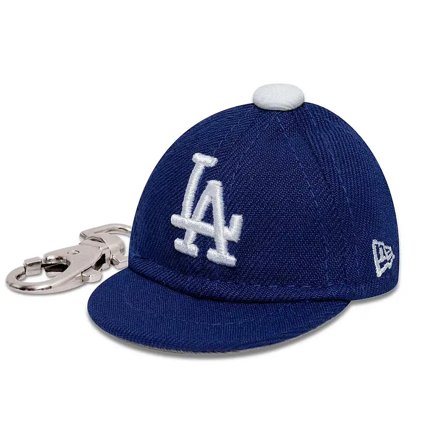 Portachiavi mini cappellino Dodgers MLB