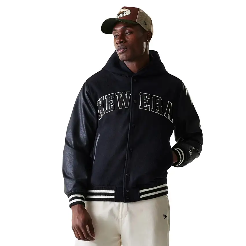 Giacca varsity con cappuccio New Era